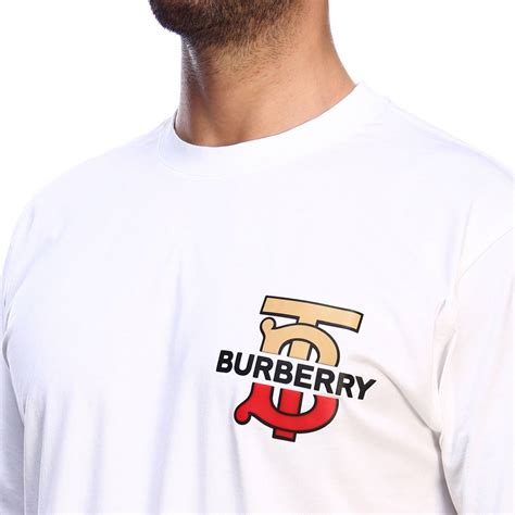 burberry crew neck t shirt mens|Cotton T.